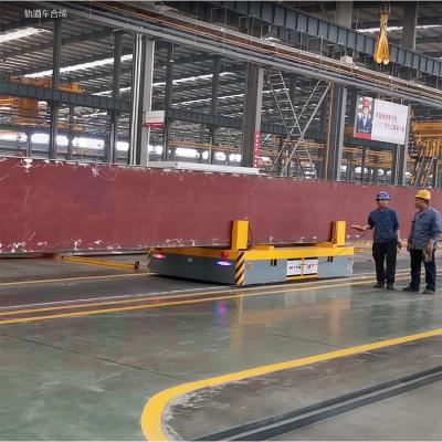 Chine 25 T RGV ont automatisé manipuler le chariot électrique de distribution de rail de basse tension de chariot à vendre