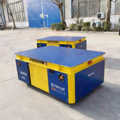 China Electric Remote Control 5 Tons Steerable Transformer Transfer Trolley for sale