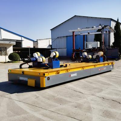 China 10 Ton Plant Motorized Roller Transfer Cart for sale