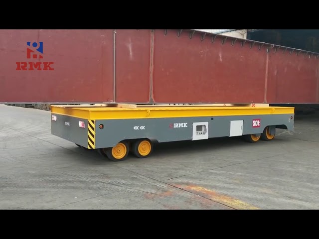 50 tons Trackless Transfer carts used for handling large Materials