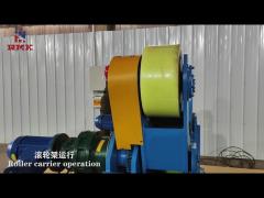 Explosion-proof Track handling electric transfer flatbed cart for Spray booth