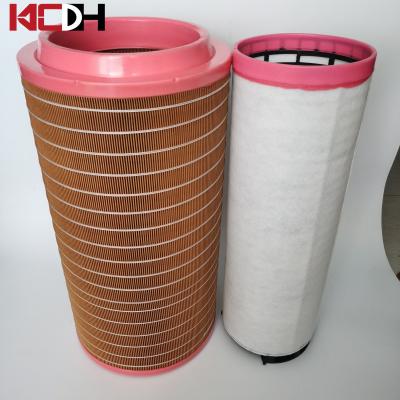 China Mann 5 elemento redondo del filtro de aire 245-6376 del filtro de aire de la pulgada C25710 245-6375 en venta