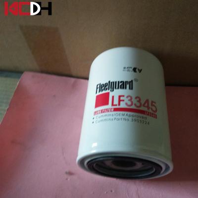 Chine Rotation de Fleetguard sur le filtre d'huile lubrifiante LF3345 pour l'excavatrice P558616 à vendre