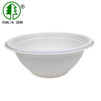 China 11.5cm 4.5cm Soup 220ml Biodegradable Ice Cream Bowls With Lids for sale