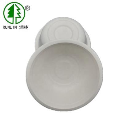 China 500ML Disposable Biodegradable Bowls Bagasse Small Disposable Soup Bowls for sale