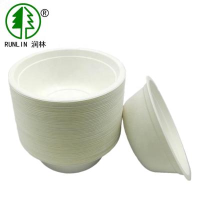 China Factory price eco-friendly 350ml  sugarcane bagasse paper bowls for sale