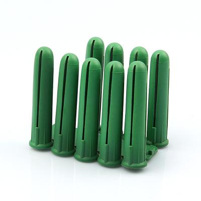 China Green Plastic Toggle Wall Anchors Plugs HDPE 10MM X 50MM Size for sale