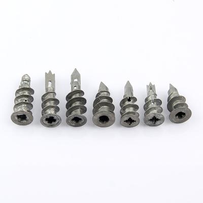 China Building Hollow Wall Anchor Kit Screws Self Drilling Zinc Drywall Anchors for sale