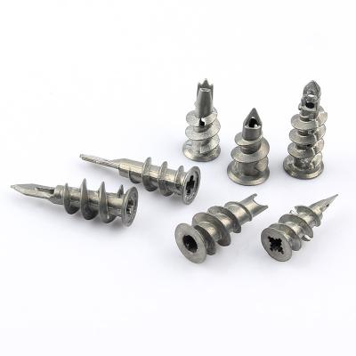 China Building Zinc Wall Anchors screws Metal Self Drilling Drywall Anchors for sale