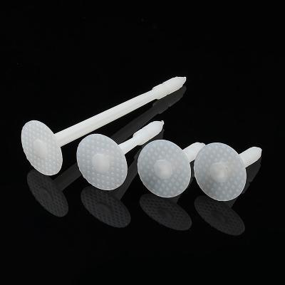 China Building Nylon Plastic Insulation Fixing Plugs White Color 8MMX130MM for sale