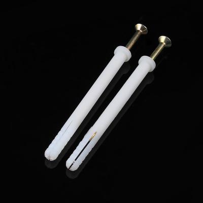 China Industrial Nylon Hammer Drive Anchor White Color Round Head 8MMX60MM for sale