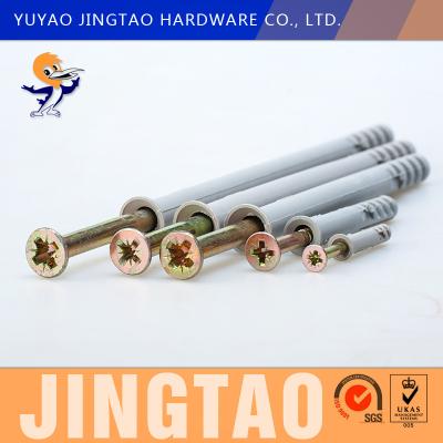 China longitud 40 mm fijaciones de martillo marco de nylon motor de anclaje para hormigón en venta