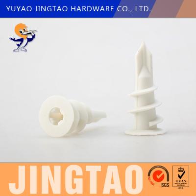 China Kit de anclaje de placas de yeso para paredes de yeso Fijación de anclaje de yeso de plástico en venta