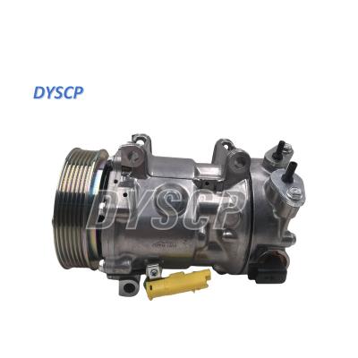 China 9675077280 Ac Compressor For Peugeot 408 2.0 2014 DS5 DS6 1.6t C4 7C16 6PK for sale