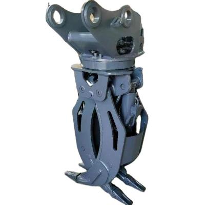 China Small log grapple for 16 Ton Digger Log Grapple Hydraulic Wood Grabber for Excavator Scrap Handling Equipment for sale