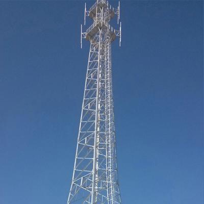 China Mobile Communication 30M Lattice Tower Telecom for sale