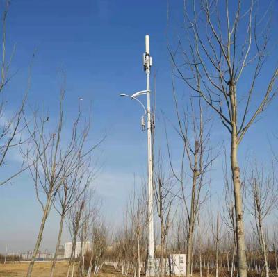China Q235 Steel Octagonal TV Antenna Tower For Broadcasting for sale
