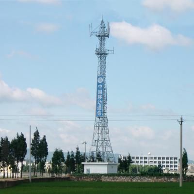 China 80m Q345B Steel Structure Tower For Communication for sale