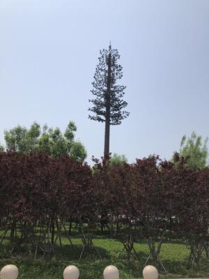 China Steel Q345 Antenna Palm Tree Camouflage Cell Tower for sale