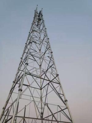 China Pyramid Shape Q235 Self Supporting Mobile Cell Tower for sale