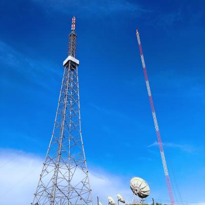 China Transmission GSM 30m Lattice Steel Towers 3 Legged Or 4 Legged for sale