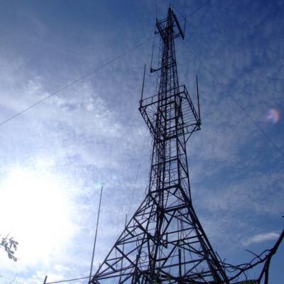 China Transmission Line Lattice MW Radio And Television Tower for sale