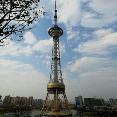 China Gsm Antenna Q235 Radio And Television Tower Hot Dip Galvanized for sale