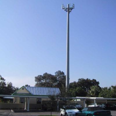 China CDMA 15m Monopole Tower For Transmission Line for sale