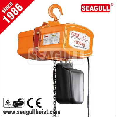 China Professional Electric Chain Hoist , Electric Chain Block For Construction Hoist for sale