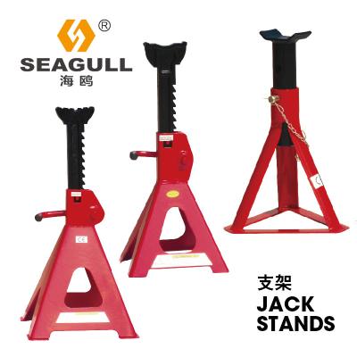 China Heavy Duty Truck Jack Stand Mechanical Lifting Jacks 12 Ton Surface Chrome / Painting for sale