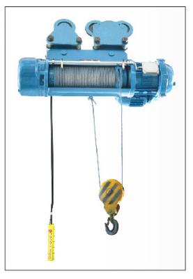 China 0.25t - 10t Industrial Wire Rope Electric Wire Rope Hoist Varying Velocity Winch Hoist for sale