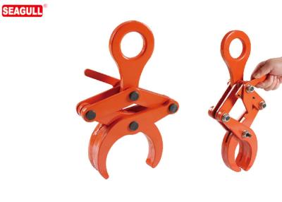 China Vertical Pipe Lifting Clamp Round Stock Grabs Capacity 500kg -5000kg for sale