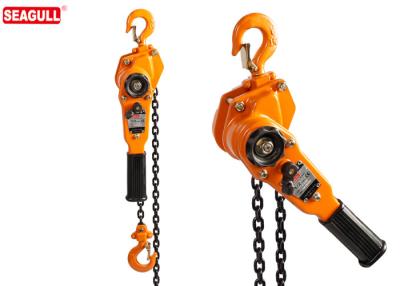 China Heavy Duty Manual Chian Lever Pulley Hoist 0.5 Ton , Maximum Lifting Height 18M for sale