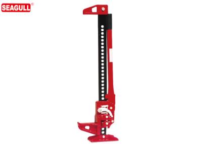 China Red Painting Mechanical Lifting Jacks , JJ048 4WD Car 48 Inch Farm Jack for sale