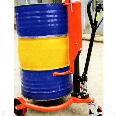 China Manual Hydraulic Oil Drum Porter Lifter Lift Truck Hydraulic Hand Pallet Truck Manual Pallet Jack for sale