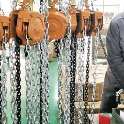 China 3 Ton Manual Chain Block Double Pawl Braking Professional for sale