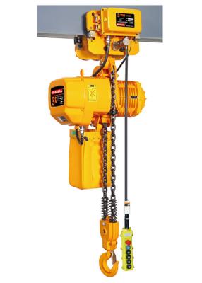 China 5 Ton Electric Chain Hoist With Trolley 24v / 36v , Electric Lifting Hoist for sale