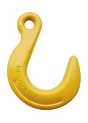 China Rope Rigging Hardware For Wharf , High Tension Lifting Eye Foundry Hook for sale