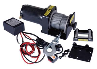 China Lightweight Single Line Electric ATV Winch 2000 lb For Wharf , Capacity 0.5T - 30T for sale