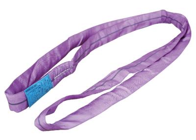 China Building Multi Colored Polyester Webbing Lifting Slings With Various Capacity for sale