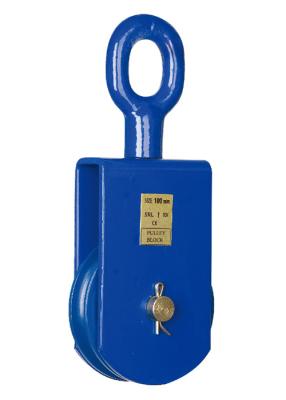 China Marine Steel Sheave / Snatch Block Pulley With Load Capacity 0.5t - 1t CE for sale