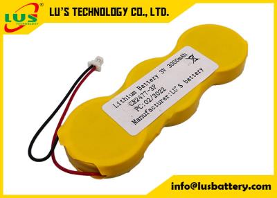 China Coin Cell Battery Pack 3000mah Button Cell Battery Pack CR2477 3.0 Volt Lithium Battery à venda