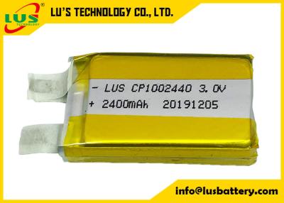 China 2400mah Lithium Battery Pack Customized CP1002440 LiMnO2 Primary Battery For Magnetic Card for sale