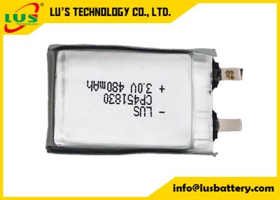 China 3v Li-MnO2 Battery CP451830 Non Rechargeable Polymer Battery 451830 For Smart Windows for sale