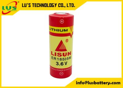 Chine Spiral Type Primary Lithium Battery 3.6V 3600mAh Li SOCl2 Battery ER18505M UHR-ER18505 à vendre