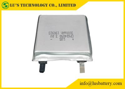 China CP603956 3v 3200mAh Bateria primária ultra fina de limno2 para máquina pos LiMnO2 Ultra fina de célula 3V CP603956 Bateria à venda