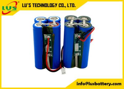 China Rechargeable Icr18650 Li Ion Battery Pack 7.4V 4000mah 29.6wh Battery 18650 Lithium Rechargeable Battery 2000mAh 7.4v for sale