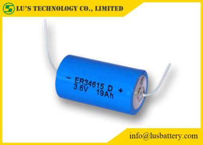 中国 Dはリチウム電池ER34615 3.6Vのリチウム電池19000mahの使い捨て可能な電池ER34615を大きさで分類します 販売のため