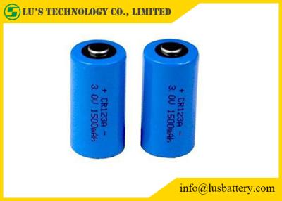 China CR123A 3v Lithium Battery CR123A Industrial Lithium Battery 1500mah Limno2 Battery for sale