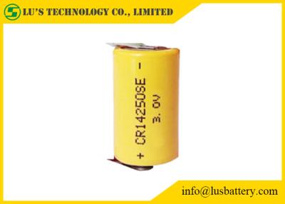 China CR14250 lithium battery size 1/2AA 600 mAh CR14250 3V disposable battery for Flashlight for sale